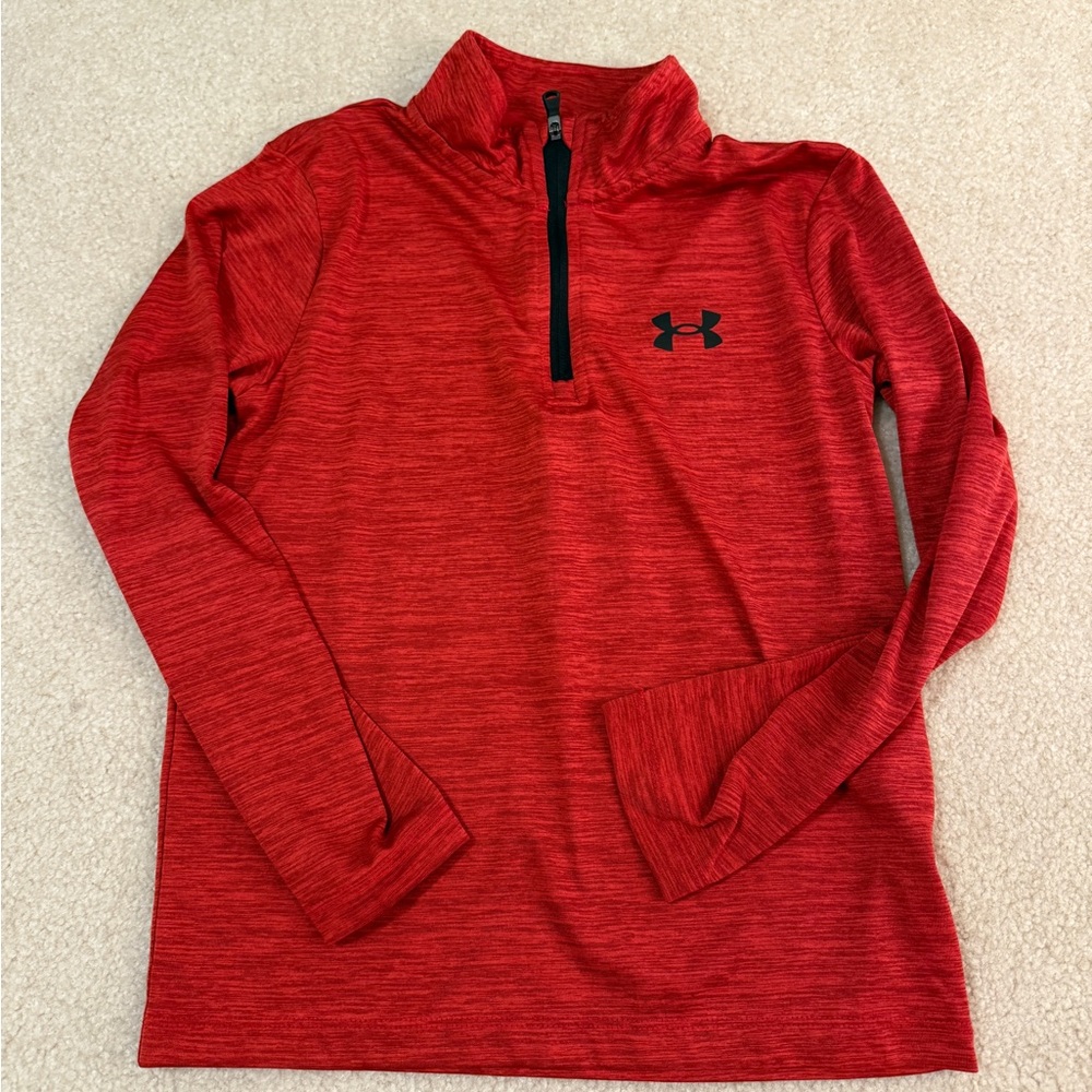 Under Armour Red 1/4 Zip